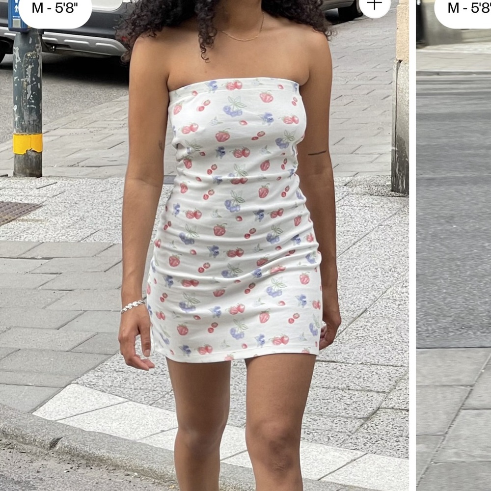 Djerf avenue tube dress in summer berries